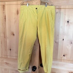GAP Women's Yellow Chino Pants ~ Like New! Size 12